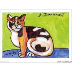 AHWP2-0243 - CHAT - jean duranel - artiste-peintre cartophile