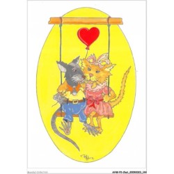 AHWP2-0213 - CHAT - amour félin - l'entente cordiale