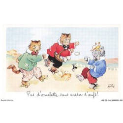 AQFP8-0522-CHAT - pas d'omelette sans casser d'oeufs