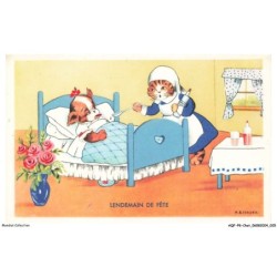 AQFP8-0518-CHAT - lendemain de fete
