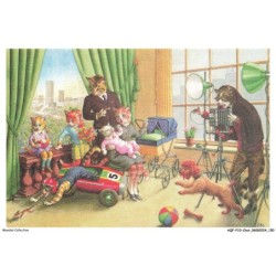 AQFP10-0734-CHAT - la chasse aux souris
