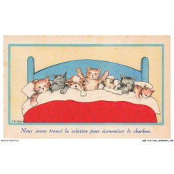 AQFP10-0712-CHAT - un lit tres occupé