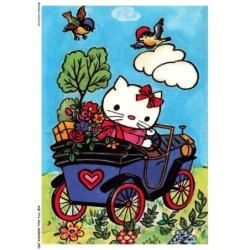 AQFP13-0936-CHAT - la promenade a voiture