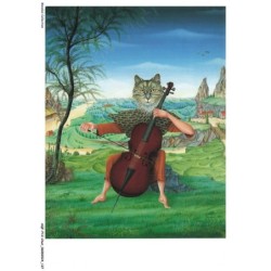 AQFP13-0955-CHAT - miaulement pour violoncelle