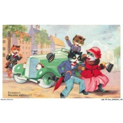 AQFP8-0582-CHAT - écraseur - maudits piétons