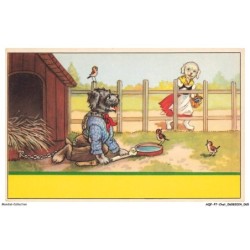 AQFP7-0472-CHAT - chiens et oiseaux