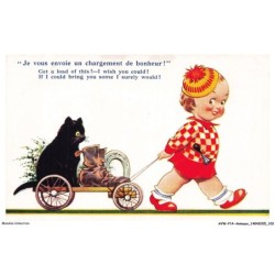 AVWP14-0832-ANIMAUX - Chats - Je vous envoie un chargement de bonheur