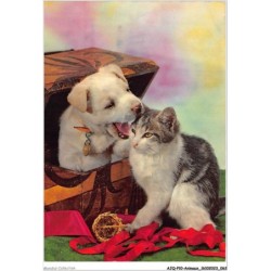 AJQP10-0965 - ANIMAUX - CHAT ET CHIEN
