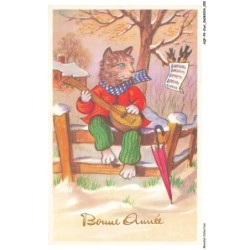 AQFP9-0609-CHAT - la musique - bonne année