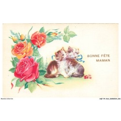 AQFP9-0597-CHAT - bonne fete maman