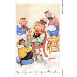 AQFP10-0713-CHAT - la coiffure et la manicure