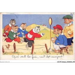 AJXP9-0923 - ANIMAUX - Qui veut la fin - veut les moyens