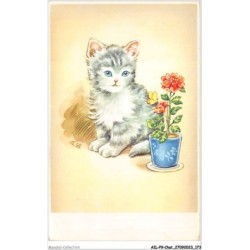 AILP9-0922 - CHAT - pot de plante