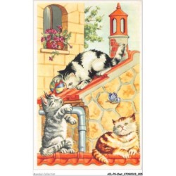 AILP9-0938 - CHAT - les chats et la balle