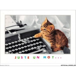 AKPP10-0791-CHAT - CHATON - JUSTE UN MOT