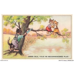 AVWP12-0696-ANIMAUX - Après cela vous ne recommencerez plus - Chats