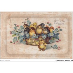 AJGP9-0800 - OISEAUX - HEUREUSE PAQUES