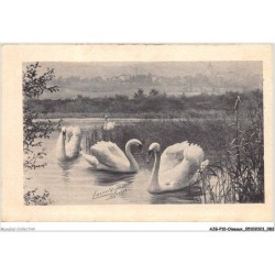AJGP10-0884 - OISEAUX - LES CYGNES