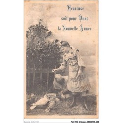 AJGP10-0852 - OISEAUX - HEUREUSE SOIT POUR VOUS LA NOUVELLE ANNEE
