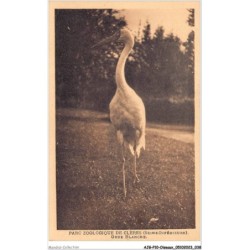 AJGP10-0862 - OISEAUX - PARC ZOOLOGIQUE DE CLERES - GRUE BLANCHE