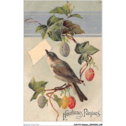 AJGP11-0954 - OISEAUX - HEUREUSES PAQUES