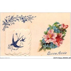 AJGP11-0975 - OISEAUX - BONNE ANNEE