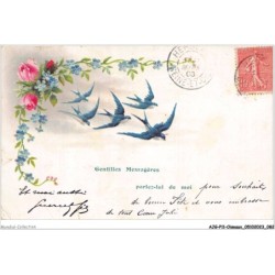 AJGP11-0986 - OISEAUX - GENTILLES MESSAGERES