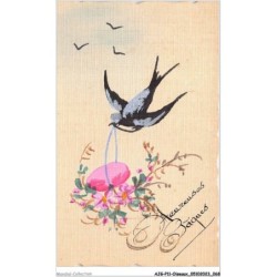 AJGP11-0979 - OISEAUX - HEUREUSES PAQUES