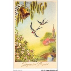 AJGP11-0993 - OISEAUX - JOYEUSES PAQUES