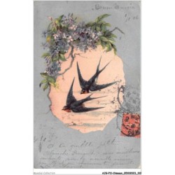AJGP11-0999 - OISEAUX - BONNE ANNEE