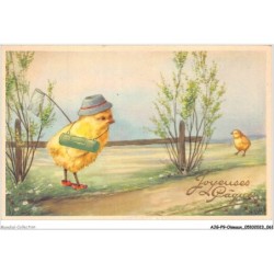 AJGP9-0813 - OISEAUX - JOYEUSES PAQUES