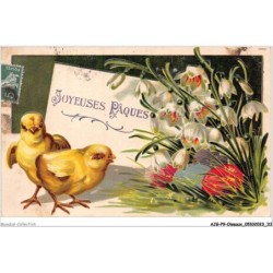 AJGP9-0838 - OISEAUX - JOYEUSES PAQUES