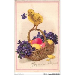 AJGP9-0798 - OISEAUX - JOYEUSES PAQUES