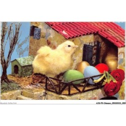 AJGP9-0812 - OISEAUX - JOYEUSES PAQUES