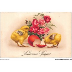 AJGP9-0836 - OISEAUX - HEUREUSES PAQUES