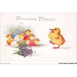 AJGP9-0815 - OISEAUX - JOYEUSES PAQUES