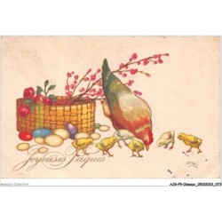 AJGP9-0819 - OISEAUX - JOYEUSES PAQUES