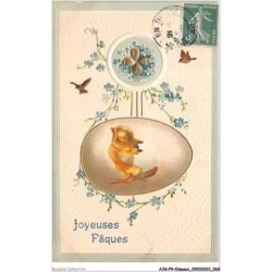 AJGP9-0817 - OISEAUX - JOYEUSES PAQUES