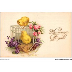 AJGP9-0837 - OISEAUX - HEUREUSES PAQUES