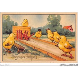 AJGP9-0830 - OISEAUX - JOYEUSES PAQUES