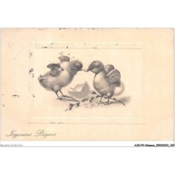 AJGP9-0834 - OISEAUX - JOYEUSES PAQUES