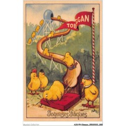 AJGP9-0825 - OISEAUX - JOYEUSES PAQUES