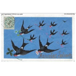 AWPP14-0830-ANIMAUX - Oiseaux - Meilleurs souhaits