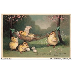 AWOP18-0982-ANIMAUX - Heureuses paques - Poussins
