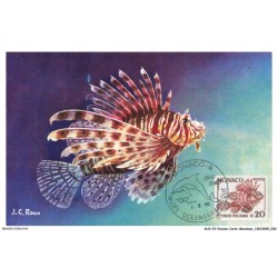 AUXP2-0071-POISSON-CARTE-MAXIMUM - MONACO - TEROIS VOLITANS