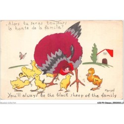 AJGP9-0783 - OISEAUX - ALORS TU SERAS TOUJOURS LA HONTE DE LA FAMILLE