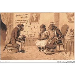 AKVP10-0773-ANIMAUX - TROIS SINGES DISCUTANT