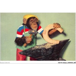 AIDP6-ANIMAUX-0518 - singe â la forge