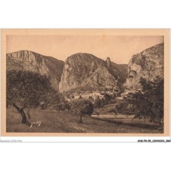 ANKP8-0640-05 - Paysages et pierres de provence - Vue générale de MOUSTIERS-SAINTE-MARIE