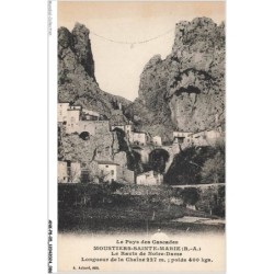 ANKP8-0641-05 - MOUSTIERS-SAINTE-MARIE - Le pays des cascades - Le ravin de notre-dame